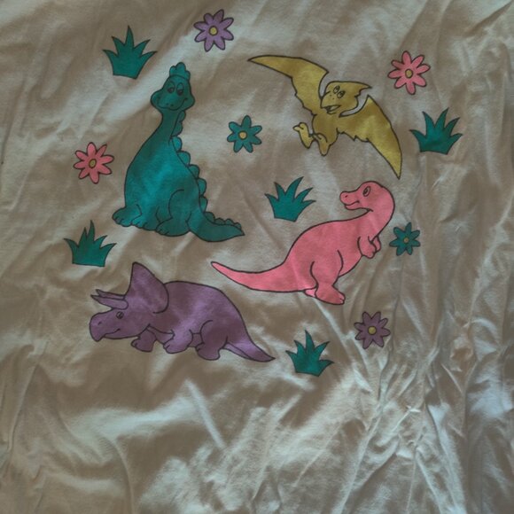 Candystripper dinosaur Tee OS Oversized fit - Picture 2 of 4